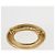 Spilla Christian Dior Metallo Dorato Auth 142053 - vista 3