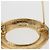 Spilla Christian Dior Metallo Dorato Auth 142053 - vista 5