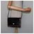 Céline Borsa a Spalla in Pelle Nera e Oro Auth BA5688 Nero D'oro - vista 22