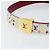 LOUIS VUITTON Monogramm Multicolor Gürtel LV Cut 35,8"" Weiß Auth 142762 - Ansicht 5