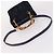 Borsa a mano in suede GUCCI Bamboo 2way Blu Navy Oro 000 2214 0316 Auth ep10732 D'oro - vista 7