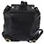 Mochila MCM de cuero negro y dorado Auth BA5614 - vista 2