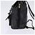 Mochila MCM de cuero negro y dorado Auth BA5614 - vista 3