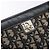 Borsa a Spalla in Tela Trotter Christian Dior Blu Navy Oro Auth 141525 D'oro - vista 17
