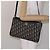 Borsa a Spalla in Tela Trotter Christian Dior Blu Navy Oro Auth 141525 D'oro - vista 20