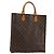 LOUIS VUITTON Borsa Sac Plat Monogram M51140 LV Auth 142771 Monogramma