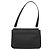 Borsa a Spalla Vala in Pelle Nera e Argento Salvatore Ferragamo Auth 141973 Nero - vista 2
