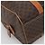 Céline Borsa a mano in tela Macadam CELINE in pelle PVC marrone oro Auth 142031 D'oro - vista 15