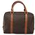 Céline Borsa a mano in tela Macadam CELINE in pelle PVC marrone oro Auth 142031 D'oro - vista 2