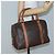 Céline Borsa a mano in tela Macadam CELINE in pelle PVC marrone oro Auth 142031 D'oro - vista 22