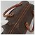 Céline Borsa a mano in tela Macadam CELINE in pelle PVC marrone oro Auth 142031 D'oro - vista 6