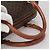 Céline Borsa a mano in tela Macadam CELINE in pelle PVC marrone oro Auth 142031 D'oro - vista 7