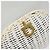 Borsa a mano Gancini in rattan bianco e oro Auth 141821 di Salvatore Ferragamo - vista 9