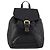 Zaino in pelle nera e oro Gianni Versace Auth BA5214 Nero D'oro - vista 13