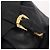 Zaino in pelle nera e oro Gianni Versace Auth BA5214 Nero D'oro - vista 19