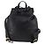 Zaino in pelle nera e oro Gianni Versace Auth BA5214 Nero D'oro - vista 2