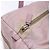 Bolso Boston PRADA de nailon rosa plata Auth 141532 - vista 18