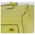 Céline CELINE Mini Borsa a Mano Thai in Pelle Giallo Oro Auth BA5808 D'oro - vista 14