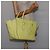 Céline CELINE Mini Borsa a Mano Thai in Pelle Giallo Oro Auth BA5808 D'oro - vista 21