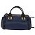 Chloé Sac à main en cuir Chloe Alice 2 en 1 Marine Or Auth BA5952 - vue 2