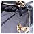 Chloé Sac à main en cuir Chloe Alice 2 en 1 Marine Or Auth BA5952 - vue 21