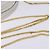 BALLY Borsa a Spalla a Catena in Pelle Bianca e Oro Auth BA5745 Bianco D'oro - vista 7