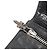Cartera larga de cuero negro Chrome Hearts Wave Cross Ball Auth 136316M - vista 10