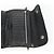 Cartera larga de cuero negro Chrome Hearts Wave Cross Ball Auth 136316M - vista 21