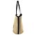 Louis Vuitton Saint Jacques Schultertasche aus Raffia-Leder Schwarz Beige - Ansicht 2