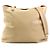 Borsa a spalla in pelle beige Burberry
