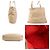 Borsa a spalla in pelle beige Burberry - vista 2