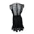 Schwarzes Spitzenkleid Sandro - Ansicht 2