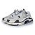 Balenciaga, sneakers Triple S in grigio e blu
