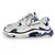 Balenciaga, sneakers Triple S in grigio e blu - vista 2
