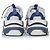 Balenciaga, sneakers Triple S in grigio e blu - vista 4