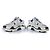 Balenciaga, sneakers Triple S in grigio e blu - vista 6