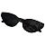Occhiali da sole Thierry Lasry Acidity-101 Neri a Farfalla Nero