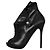 Bottines en cuir noir Alexander McQueen - Taille 38