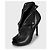 Bottines en cuir noir Alexander McQueen - Taille 38 - vue 4