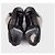 Bottines en cuir noir shearling Alexander McQueen Taille 39,5 - vue 6