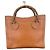 Borsa a mano Gucci Diana in pelle marrone