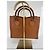 Borsa a mano Gucci Diana in pelle marrone - vista 5
