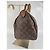 Borsa a mano Louis Vuitton Speedy Monogram in pelle marrone - vista 4