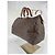 Borsa a mano Louis Vuitton Speedy Monogram in pelle marrone - vista 7