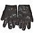 Emporio Armani Lederhandschuhe schwarz