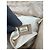 Borsa a spalla Chanel in tela e pelle 258 Beige - vista 15