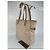 Borsa a spalla Chanel in tela e pelle 258 Beige - vista 7