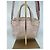 Bolsa de ombro Chanel em lona e couro Rosa 253 - vista 5