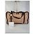 Borsa a spalla Gucci in tela e pelle marrone 261 - vista 2