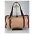 Borsa a spalla Gucci in tela e pelle marrone 261 - vista 5